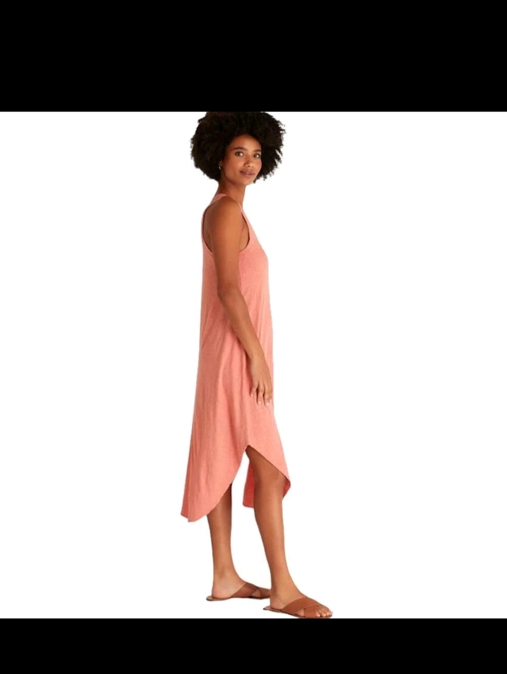 NWT Z Supply Canyon Rose Cotton Slub Jersey Reverie Midi Dress Summer Fashion